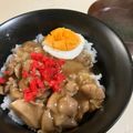 papikun's cooksnap of when they made 豚コマで♪フライパンで簡単！ルーローハン.