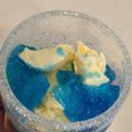 うえてぃ☆'s cooksnap of when they made かき氷シロップdeブルーハワイゼリー.