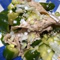Nya6nya6's cooksnap of when they made 豚しゃぶときゅうりのゴマにんにく醤油.