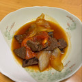 シネリスタ's cooksnap of when they made 新玉ねぎのすき焼き風煮.