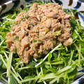 ★なみ☆'s cooksnap of when they made 志麻さん♪♪豆腐と豆苗のツナソースサラダ.