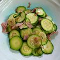 むーみん☆'s cooksnap of when they made 簡単！ズッキーニとベーコンのにんにく炒め.