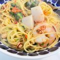 ぴょん2929's cooksnap of when they made アスパラのアンチョビトマトソースパスタ.