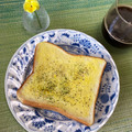 ビートルズ食堂's cooksnap of when they made 辛子マヨと粉チーズのトースト♬.