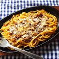 花時計咲いた's cooksnap of when they made 市販のミートソースにひと手間！.