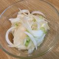 summer813's cooksnap of when they made 新玉ねぎとカブのマリネ風サラダ.