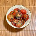 コムギ大好き's cooksnap of when they made ミニトマトのごまあえ.