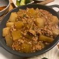 クックCKR45D☆'s cooksnap of when they made 大根の煮物～ひき肉あんかけ添え～.