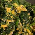 みにつん☆'s cooksnap of when they made 話題入り感謝！超簡単！ほうれん草の卵炒め.