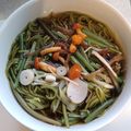 ミロ9607's cooksnap of when they made 京都宇治の名物♪山菜茶そば♪超かんたん.
