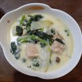 ふきぴー's cooksnap of when they made 超簡単！鶏もも肉とほうれん草のクリーム煮.