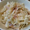 ばたみそーぱん☆'s cooksnap of when they made もやしとキャベツのごまマヨサラダ.