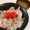 papikun's cooksnap of when they made 吉野家の牛丼を再現してみた.