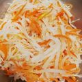 クックHBQ370☆'s cooksnap of when they made 簡単！お正月のお節！なます♪大根・人参.