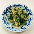あっこ姉's cooksnap of when they made 春菊ともやしのナムル.