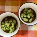 ☆yopipi's cooksnap of when they made 簡単♡もずくときゅうりの酢の物♪.
