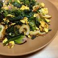 Ktwinkle's cooksnap of when they made 簡単に♫ちくわとほうれん草と卵の炒め物♡.
