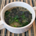 あーこ姐's cooksnap of when they made ❁ほうれん草と海苔の味噌汁❁.