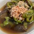 iam樹's cooksnap of when they made 簡単☆ナスとピーマンの煮浸し☆やみつき.