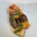 麦茶ちやん's cooksnap of when they made 鶏むね1枚で生地いらず！フライパンピザ.