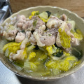 ミアンミアン's cooksnap of when they made 鶏もも肉と白菜のにんにく黒胡椒蒸し.