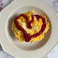 miiiiitomo's cooksnap of when they made ランチに♫レンジで簡単！とろとろ オムライス✿.