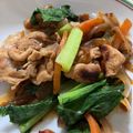 mantacarp's cooksnap of when they made シンプル美味しい！小松菜と豚肉の中華炒め.