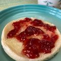 ビートルズ食堂's cooksnap of when they made モンテクリスト風♪苺チーズトースト.