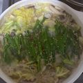 クック8QWYCE☆'s cooksnap of when they made 家庭の味★ 博多もつ鍋.