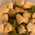 dollyj's cooksnap of when they made ピーマンとササミの和風炒め.