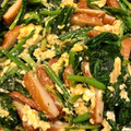アリエちゃん's cooksnap of when they made ほうれん草とさつま揚げのたまご炒め.
