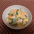 龍青空ママ's cooksnap of when they made 厚揚げと水菜の卵とじ♪丼にもいけます♪.
