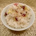 エリィガガ's cooksnap of when they made 女のロマンだ！秋味絶品塩味さつまいもご飯.