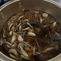 jcst6jam3's cooksnap of when they made ランチに♪もやしときのこ鶏ささみのスープ.