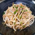 Penpen7's cooksnap of when they made もやしとひき肉のオイスター味噌炒め.