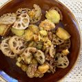 ☆yopipi's cooksnap of when they made マジ旨！薩摩芋とレンコンのデパ地下風.