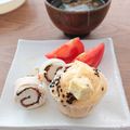 ハチワレねこ's cooksnap of when they made サツマイモのもちもち蒸しパン.