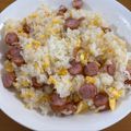 ゆうと's cooksnap of when they made 超簡単！卵とウインナーのチャーハン.