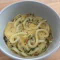 fl＊＊'s cooksnap of when they made 納豆めかぶうどん.