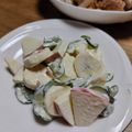 和☆2049's cooksnap of when they made りんごサラダ～懐かしい給食の味♪.