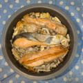 yama_miu's cooksnap of when they made 簡単！激ウマ！鮭としめじの炊き込みご飯.