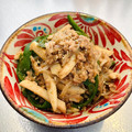 Emily's cooksnap of when they made 【楽めし】ひき肉と白滝とピーマンの炒め.