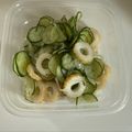 レナヒナ's cooksnap of when they made きゅうりと玉ねぎとハムのマリネ風サラダ.
