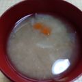 ゆりのもり's cooksnap of when they made あったか酒粕汁.