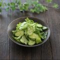 まろんかふぇ's cooksnap of when they made レタスときゅうりのわさびドレッシング.
