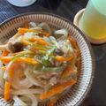 k22a's cooksnap of when they made 【2歳と食べる】野菜のあんかけうどん.