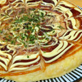 ちーまぐ's cooksnap of when they made 熱々とろとろ！！白菜のお好み焼き.