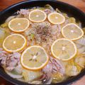 くまぴこ222's cooksnap of when they made 豚バラ白菜のねぎ塩レモン鍋.
