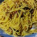 純子50Plus's cooksnap of when they made 簡単パスタ♪和風な納豆ペペロンチーノ.