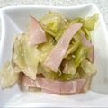 しゅがーぐらいだー's cooksnap of when they made レタスとハムのサラダ♪.